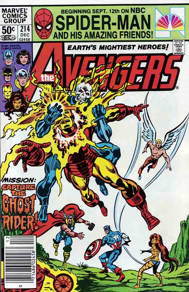 Avengers, The comic issue 214